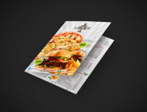 Печать буклетов А4 1 фальц в Москве