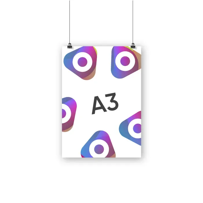 Печать афиш А3 недорого