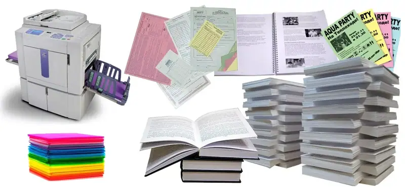 Срочная печать книг в tprint