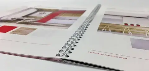Печать каталогов с переплетом недорого