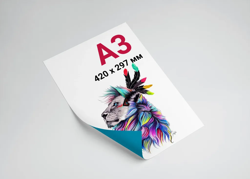 Печать афиш формата А3 в Москве