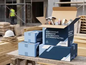Картонные коробки для ремонта и строительства в Москве