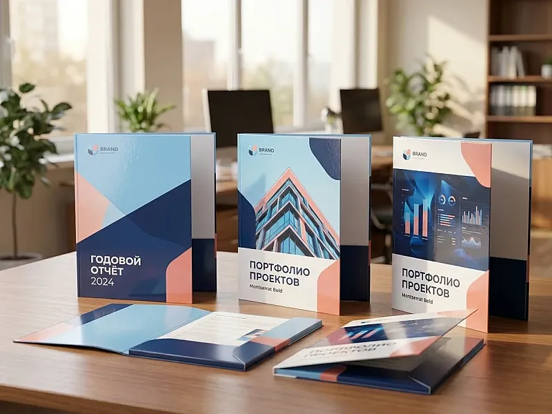 Кашированные папки недорого
