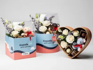 Коробки для цветов в Москве