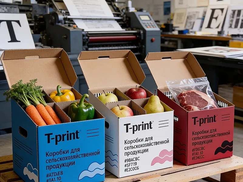 заказать Коробки для сельскохозяйственной продукции