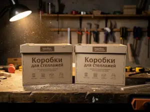 Коробки для стеллажей в Москве