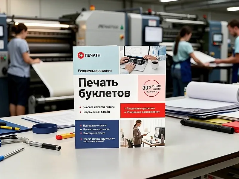 заказать Печать буклетов