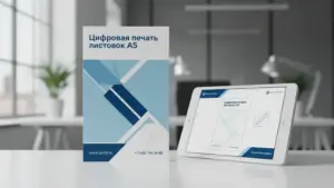 Цифровая печать листовок А5 в Москве