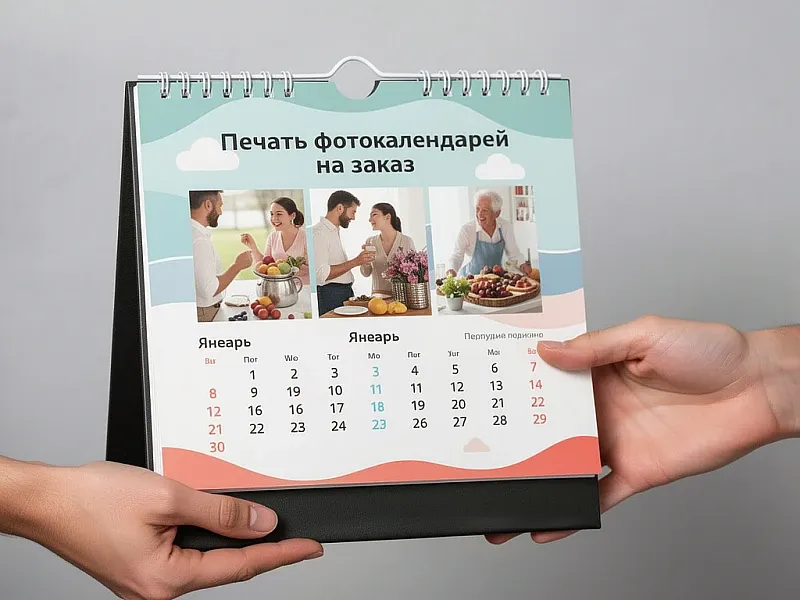 заказать Печать фотокалендарей на заказ