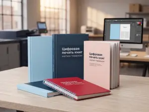 Цифровая печать книг малым тиражом в Москве