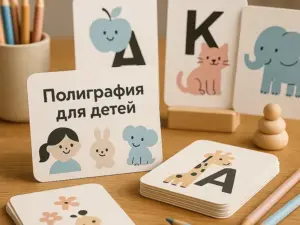 Полиграфия для детей в Москве