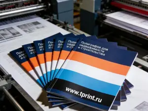 Полиграфия для недвижимости и строительтсва в Москве
