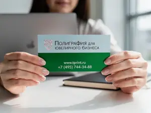 Полиграфия для ювелирного бизнеса в Москве