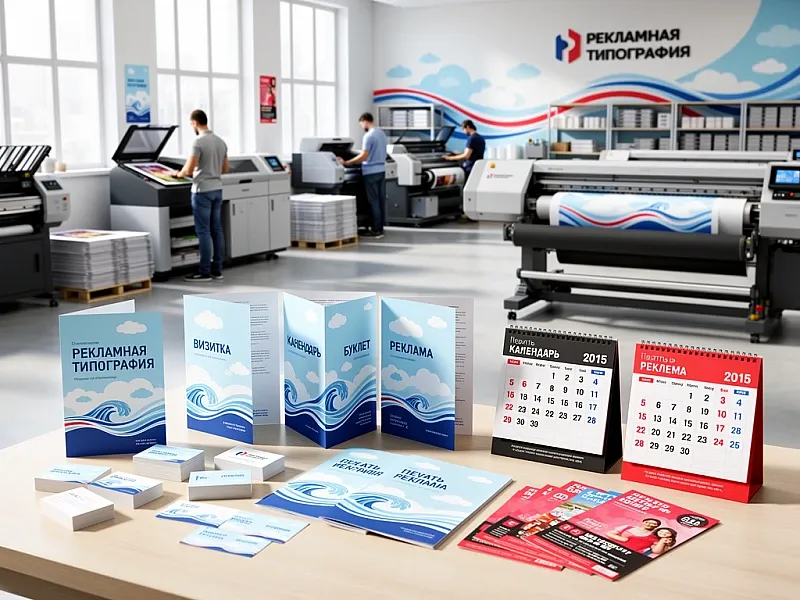 Рекламная типография на заказ