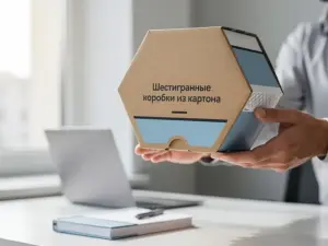 Шестигранные коробки из картона в Москве
