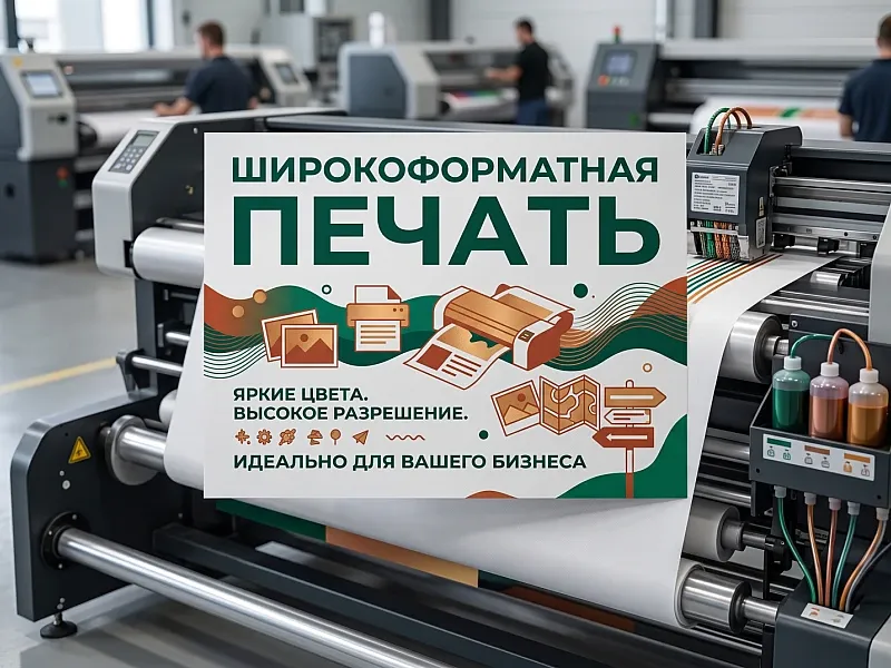 заказать Широкоформатная печать