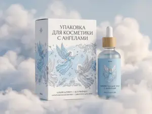 Упаковка для косметики с ангелами в Москве