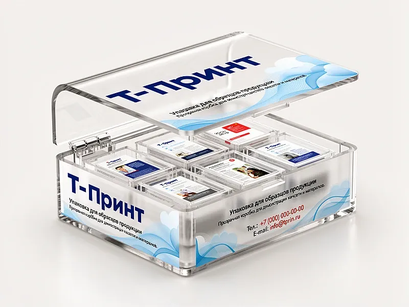 Упаковка для образцов продукции недорого