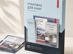 Упаковка для книг с кармашком в Москве