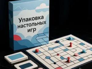 Упаковка настольных игр в Москве