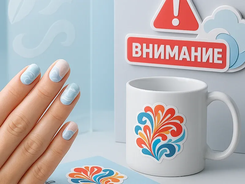 Виды наклеек дешево