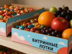 Витринные лотки в Москве