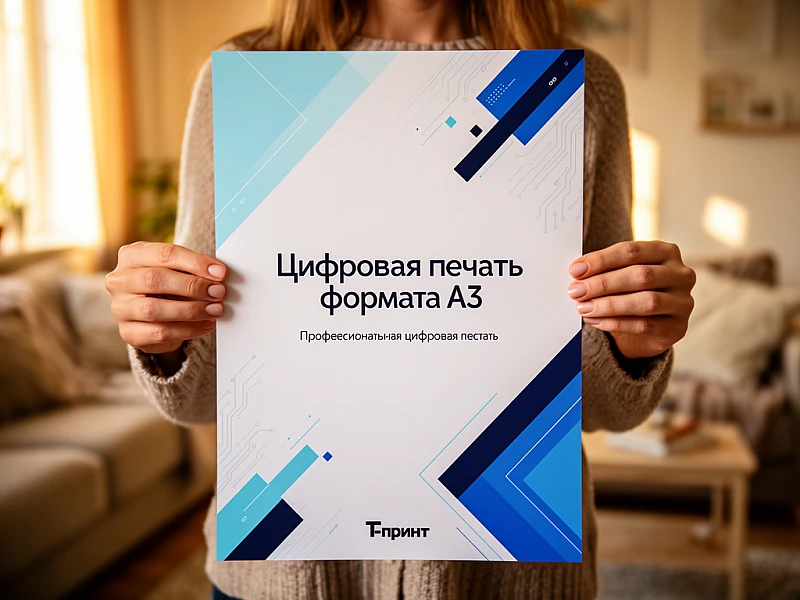 Цифровая печать формата А3 дешево
